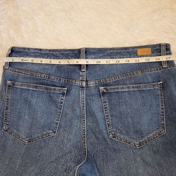 Skinnygirl high rise wide leg crop jeans size 31/12 - Picture 7 of 8